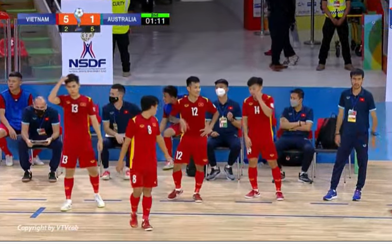 Giải Futsal Đông Nam Á 2022: Đội tuyển Việt Nam giành vé vào bán kết