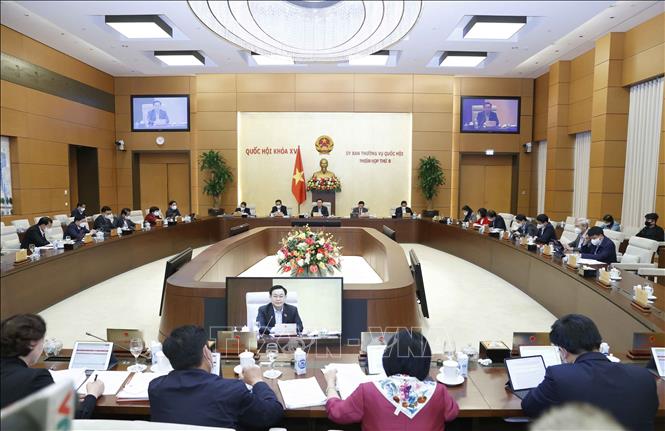 Ngày 14-4, khai mạc Phiên họp thứ 10 của Ủy ban Thường vụ Quốc hội khóa XV