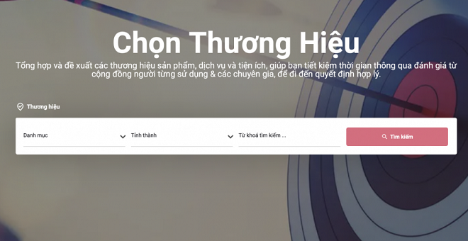 ChonThuongHieu - Chọn đúng dịch vụ, sản phẩm tốt nhất