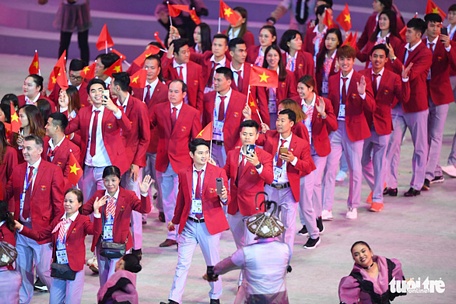 1.372 thành viên đoàn thể thao Việt Nam tham dự SEA Games 31