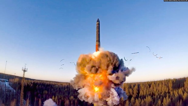 Nga thử nghiệm thành công tên lửa đạn đạo liên lục địa
