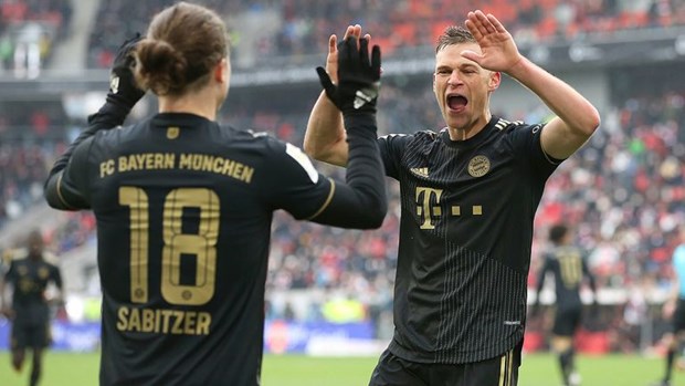 Bayern tiến gần hơn đến ngôi vương Bundesliga. (Nguồn: skysports)