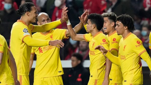 Liverpool chạm tay vào vé bán kết Champions League. (Nguồn: Skysports)