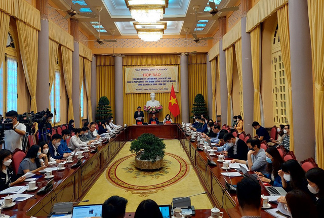 Toàn cảnh họp báo - Ảnh: VGP/Nguyễn Hoàng