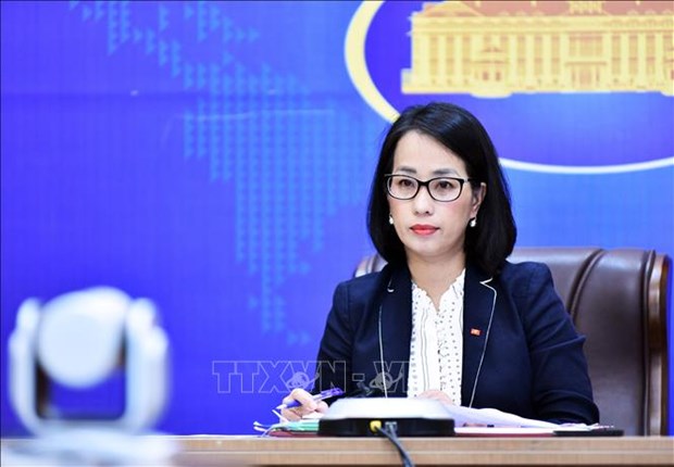 Foreign Ministry Deputy Spokesperson Pham Thu Hang (Photo: VNA)