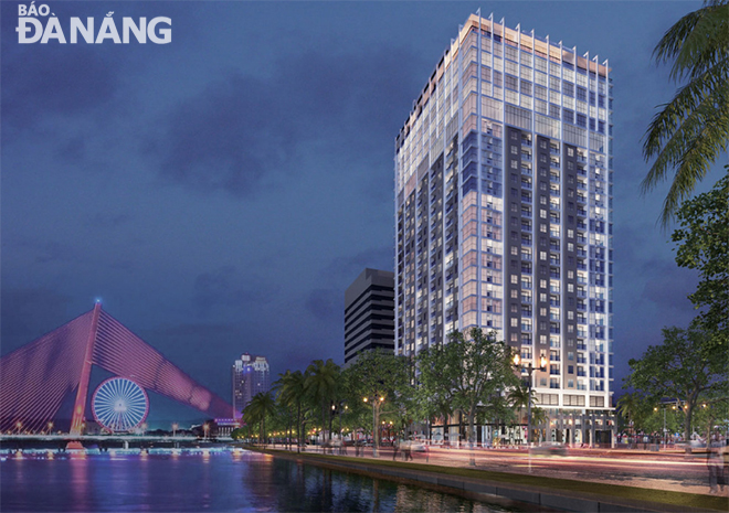 An artist’s impression on The Royal Da Nang Boutique Hotel & Condo