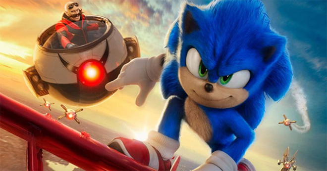 Chú nhím Sonic vẫn được khán giả đón nhận tích cực trong Sonic the Hedgehog 2. Ảnh: Paramount Pictures