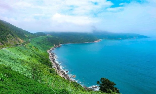 A view of Son Tra Peninsula (Photo: VNA)