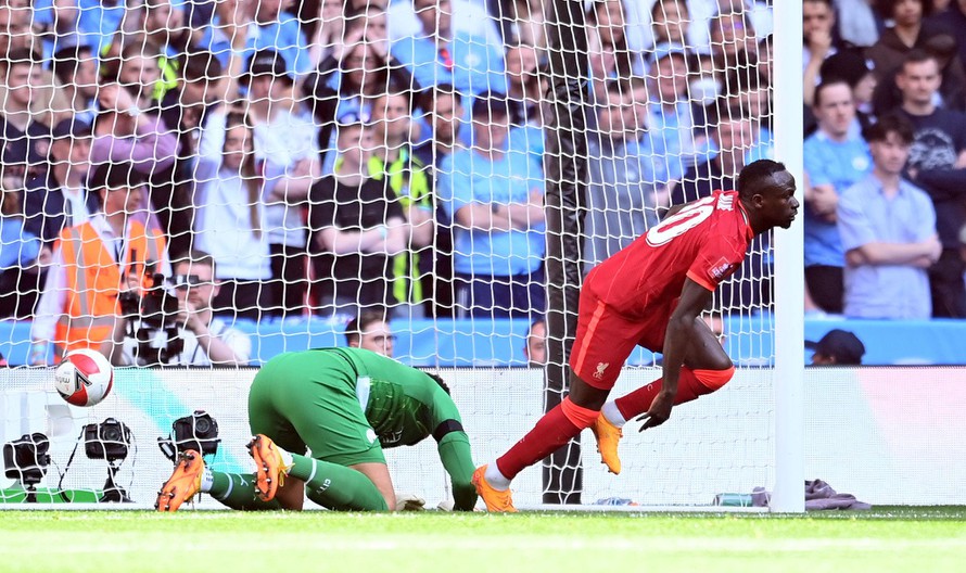 Mane lập cú đúp cho Liverpool. (Nguồn: AP)