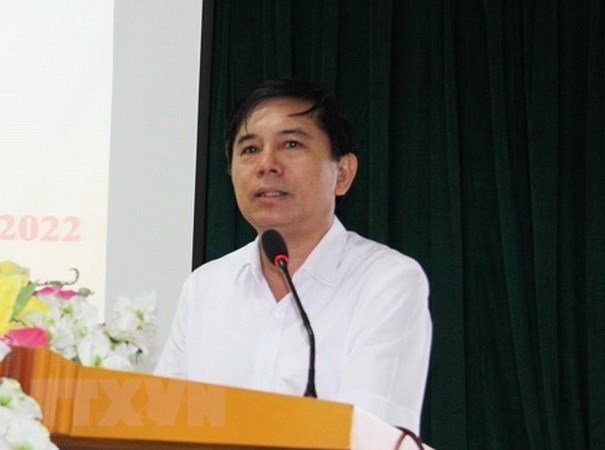 Phó Chủ tịch UBND tỉnh Hà Nam Trần Xuân Dưỡng. (Ảnh: Đại Nghĩa/TTXVN)