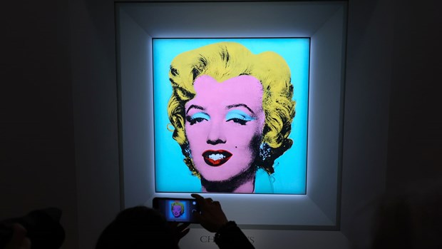 Bức Marilyn Monroe của Andy Warhol là tác phẩm đắt giá nhất thế kỷ 20