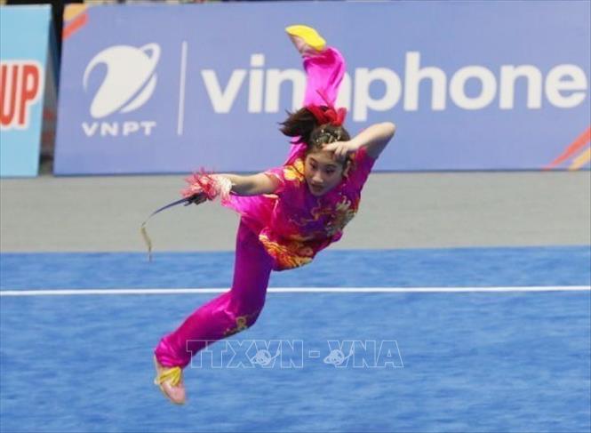 Wushu Việt Nam xuất sắc giành 3 HCV trong ngày thi đấu đầu tiên