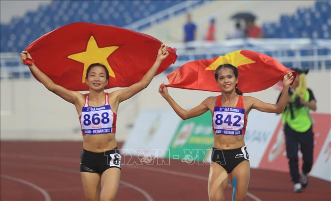 Ngày 14-5, đoàn thể thao Việt Nam tiếp tục dẫn đầu với 39 huy chương vàng