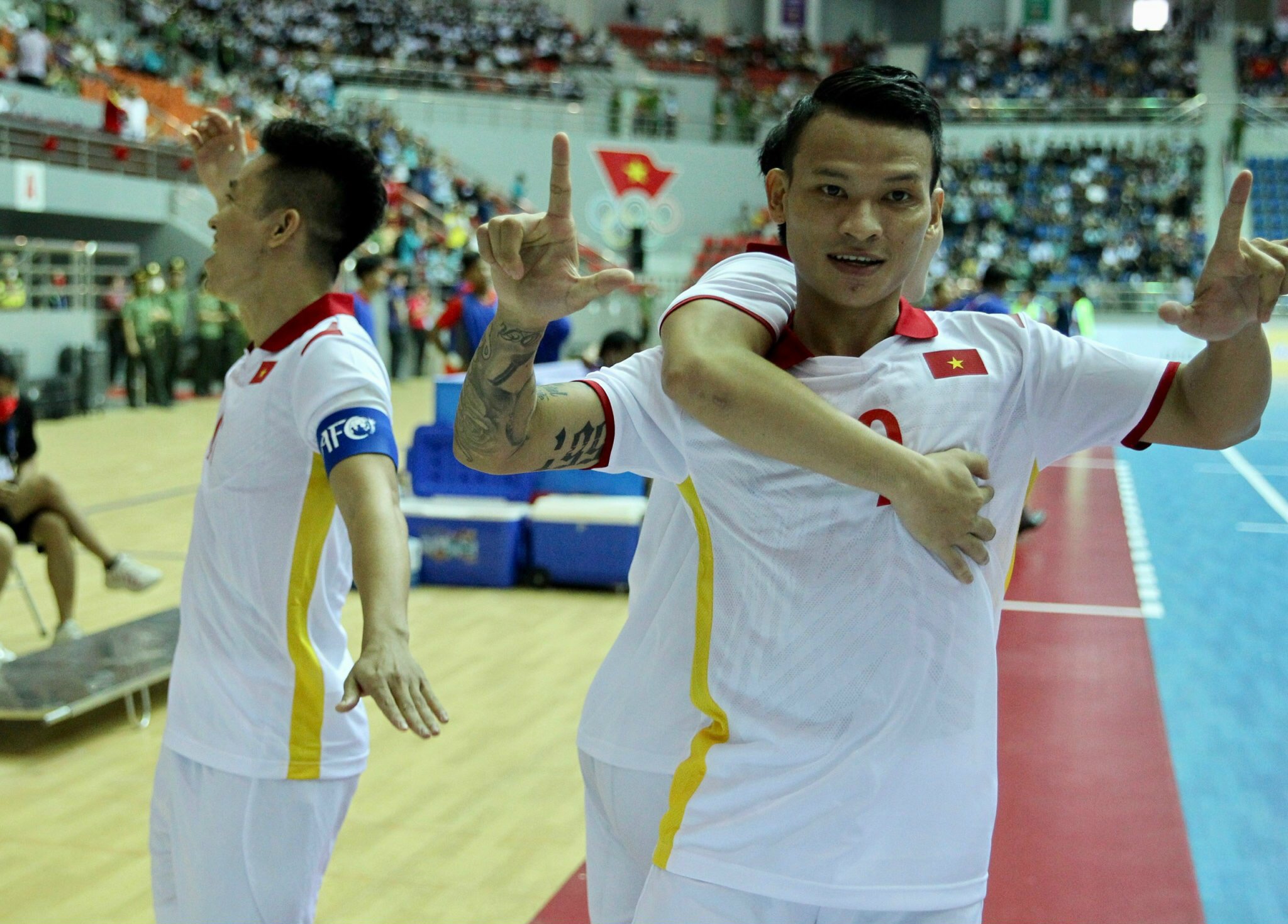 Futsal nam quyết thắng Thái Lan