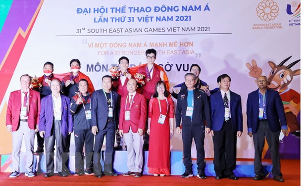 SEA Games 31: Cờ vua Việt Nam về nhất toàn đoàn với 7 huy chương Vàng