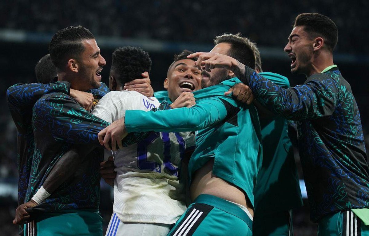 Real Madrid đã làm nên màn ngược dòng khó tin để vào chung kết Champions League. (Nguồn: Getty Images)