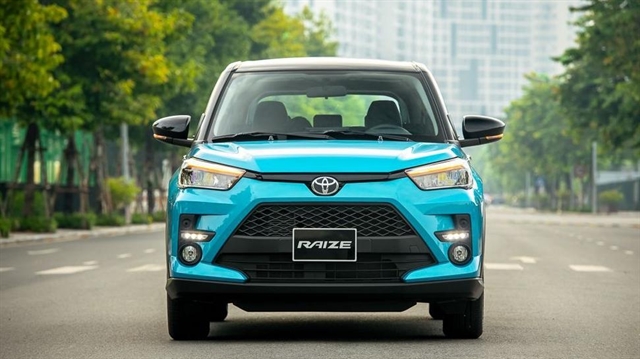 Toyota Motor Việt Nam will start recalling 191 Raize cars from May 4. — Photo thanhnien.vn