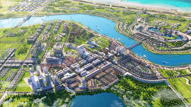 Thiết kế quy hoạch tổ hợp khu đô thị Indochina Riverisde Complex – thị xã Điện Bàn.