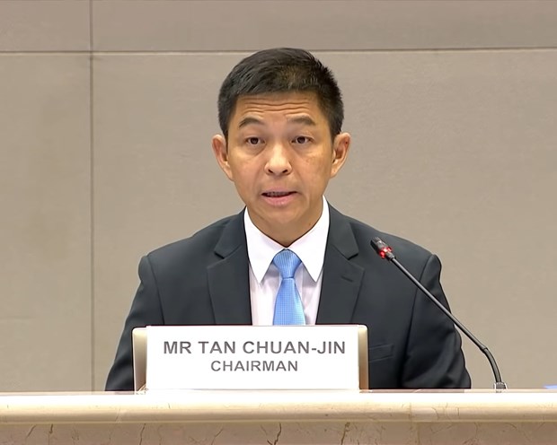 Chủ tịch Quốc hội nước Cộng hòa Singapore Tan Chuan-Jin. (Nguồn: Todayonline)