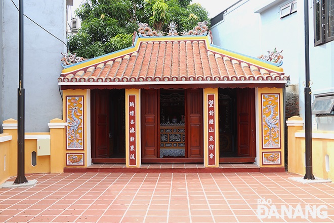 The Bo Bo Mother Goddess Temple was re-roofed with yin and yang tiles, and its damaged parts were dismantled. The temple got restored to its original state at a total cost of more than VND2 billion. Photo: X. DUNG