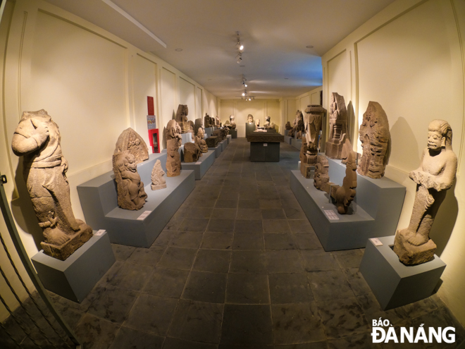 The Da Nang government-funded refurbishment of the Da Nang Museum of Cham Sculpture started in 2016 and completed in the following year. The purpose of the refurbishment was to improve the displays of the existing artifacts and the organisation of scientific events, as well as to cater for the increase in numbers of visitors to the museum. Photo: XUAN SON