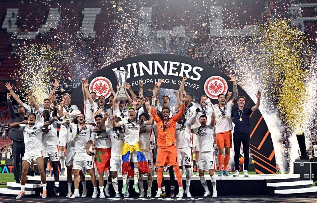 Eintracht Frankfurt vô địch Europa League. (Nguồn: Getty Images)