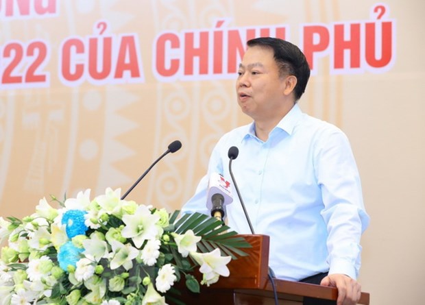 Thứ trưởng Bộ Tài chính Nguyễn Đức Chi. (Ảnh: Văn Điệp/TTXVN)