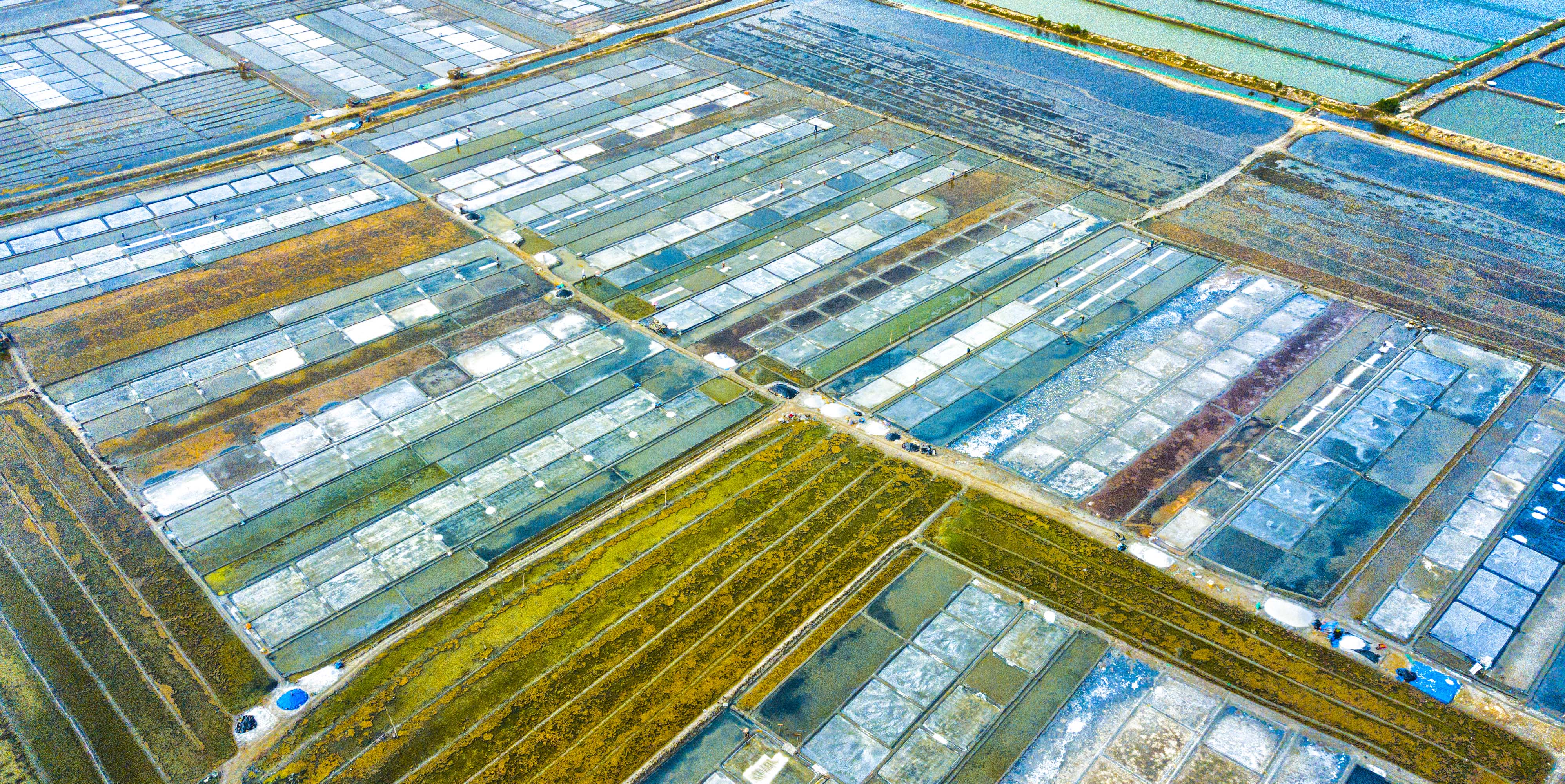 The Sa Huynh salt fields have a production area of more than 116ha.