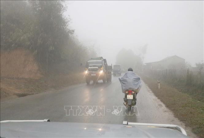 Khu vực Tây Bắc và Việt Bắc có mưa rào và dông. Ảnh tư liệu: Xuân Tiến/TTXVN