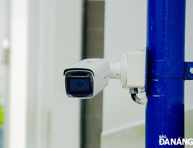 A camera surveillance system at the station