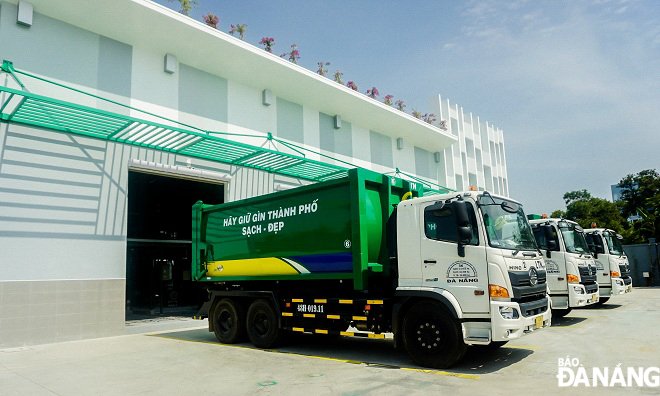 The garbage transfer station has a construction area of 2,100m2 and a total floor area of 3,400m2. 