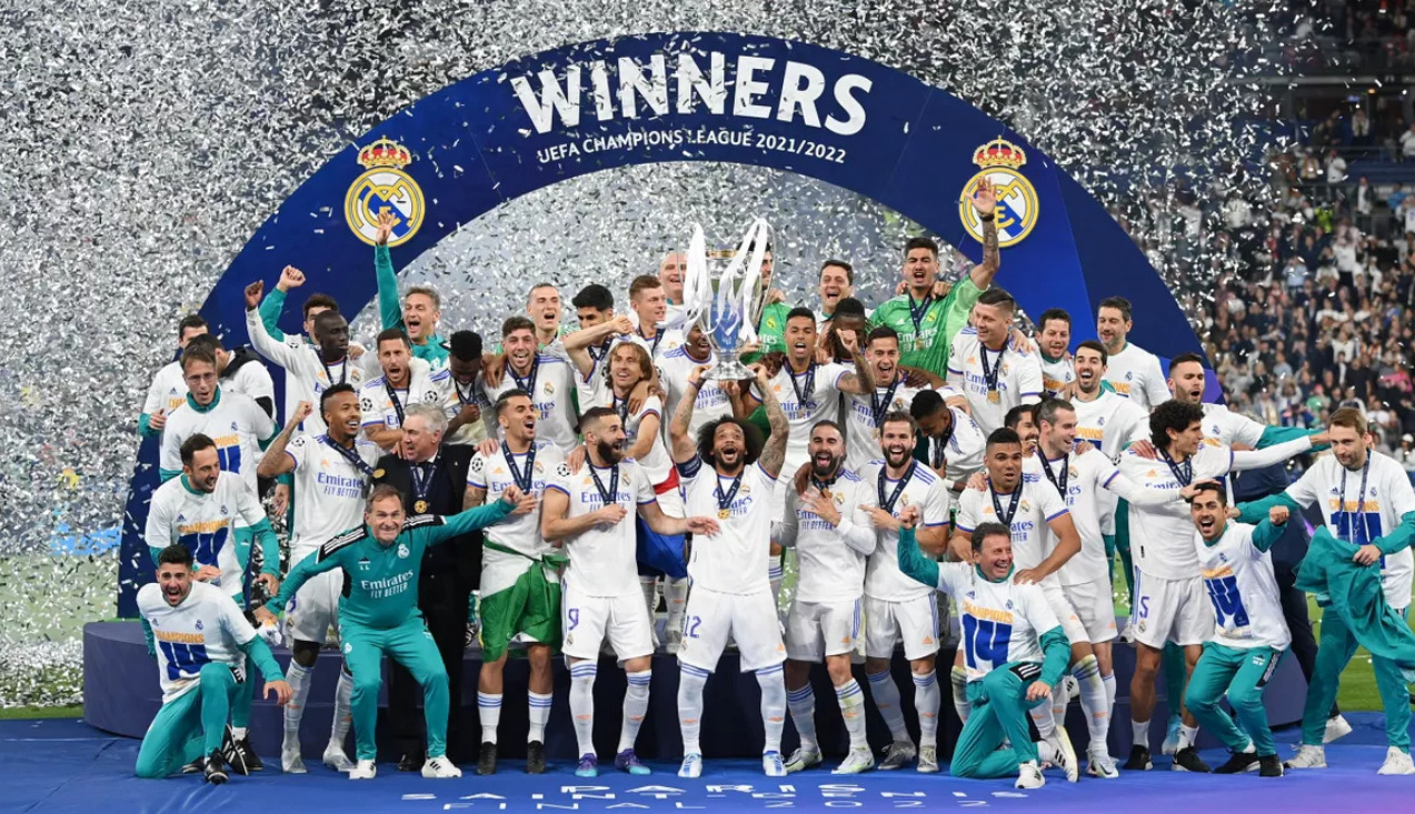 Real đăng quang Champions League lần thứ 14 trong lịch sử. Ảnh: Eurosports