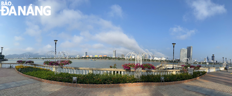 Subdivision planning along Da Nang’s Han River and its eastern bank. Photo: TRIEU TUNG