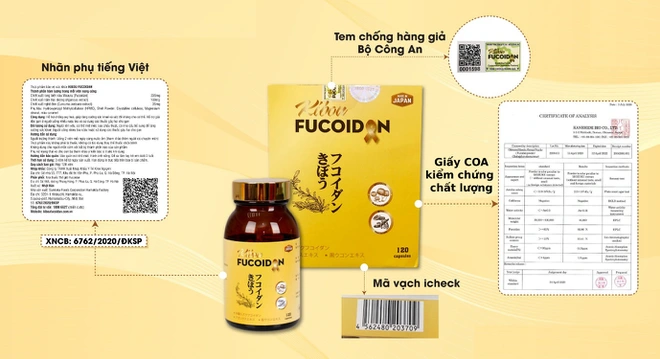 Khôi Nguyên Mie- Nhập khẩu Fucoidan có COA về thị trường Việt