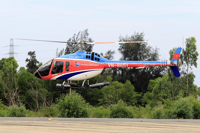 Thông tin đặt tour trực thăng ngắm cảnh Đà Nẵng bằng máy bay trực thăng