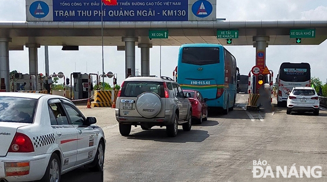 Lắp đặt hệ thống thu phí không dừng tuyến cao tốc Đà Nẵng - Quảng Ngãi trước 31-7