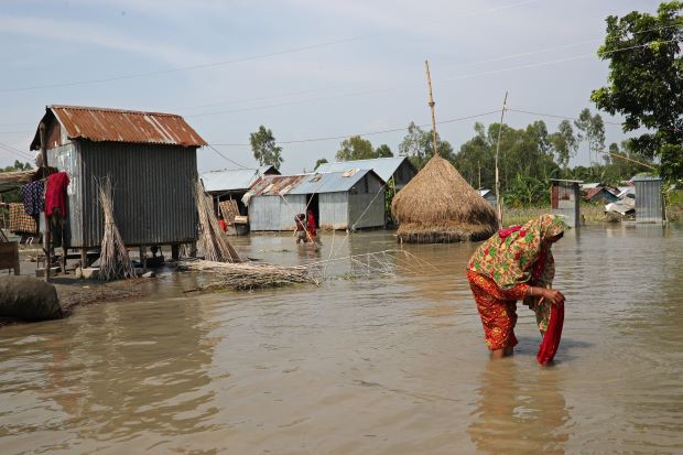 Lũ lụt ở Nam Á, ít nhất 62 người chết