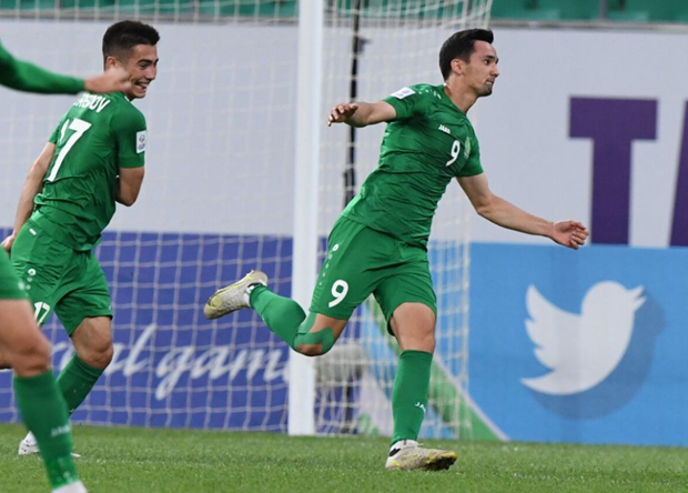 Turkmenistan tạo nên bất ngờ tại giải U23 châu Á 2022. (Nguồn: AFC)