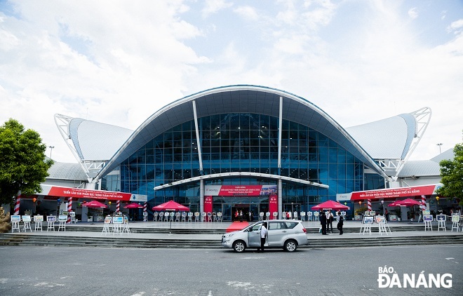 Exhibition space for beautiful photos and OCOP products in Da Nang.