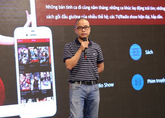 Nhà báo Nguyễn Lê Tân, Giám đốc Trung tâm Nội dung số VTC Now (Đài truyền hình VTC). (Ảnh: SJC)