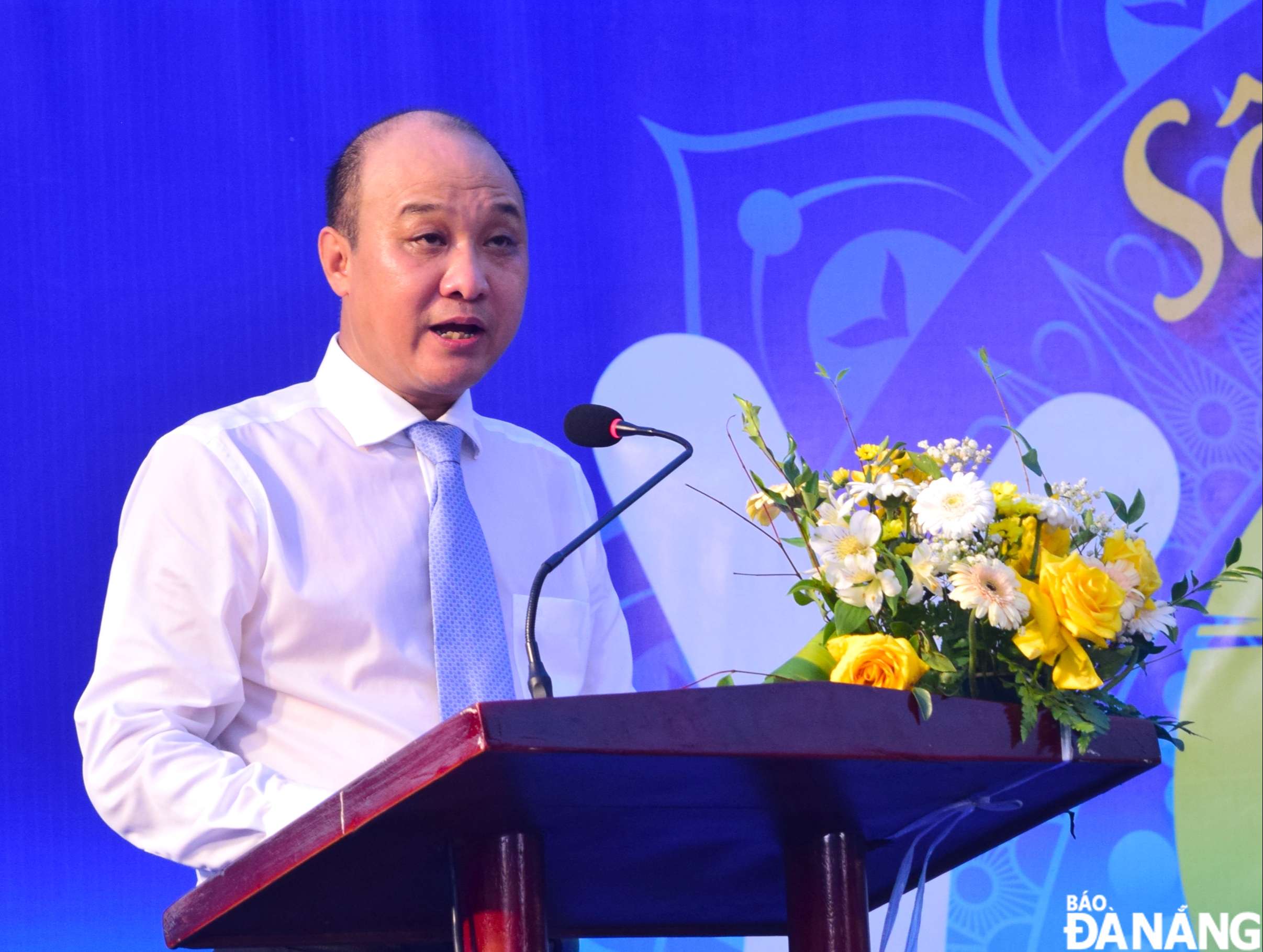 Phó Chủ tịch UBND thành phố Lê Quang Nam phát biểu tại 