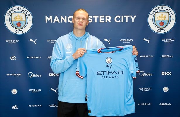 Manchester City đã ký hợp đồng với một trong những tiền đạo xuất sắc nhất thế giới là Erling Haaland. (Ảnh: Getty Images)