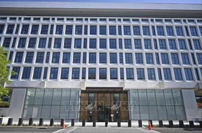 Trụ sở của Ngân hàng Dự trữ liên bang Mỹ (FED) ở Washington. Ảnh: Kyodo/TTXVN