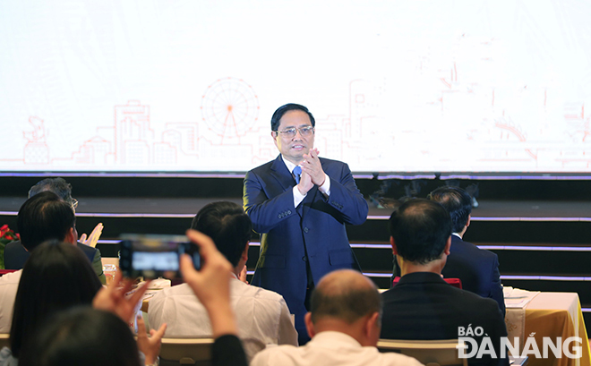 Prime Minister Pham Minh Chinh attended and delivered a speech at the forum