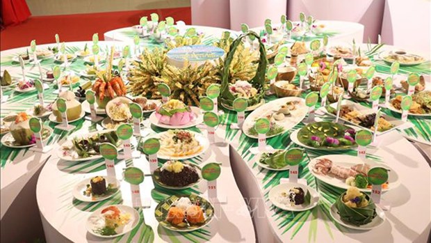 Ben Tre coconut-based dishes set World Record (Photo: VNA)