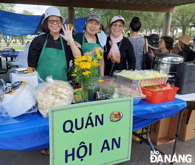 A stand selling Hoi An’s Quang noodles. Photo: T.D.T