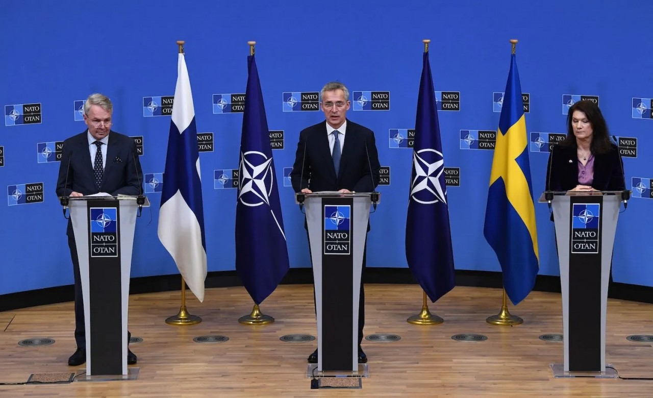 NATO khởi động quy trình kết nạp Thụy Điển, Phần Lan