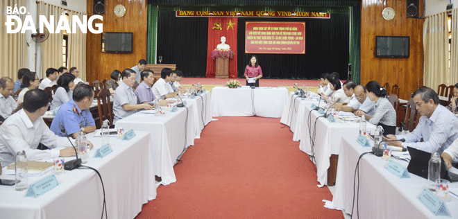 Quận Sơn Trà tiếp tục triển khai tốt đề án phân cấp, ủy quyền