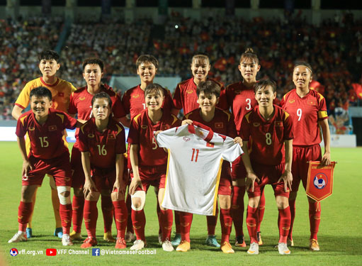 Đội tuyển nữ Việt Nam hướng tới chiến thắng thứ 2