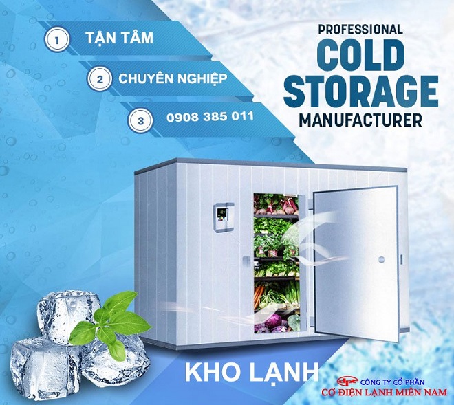 Lắp đặt kho lạnh TP. Hồ Chí Minh uy tín chất lượng tại Điện lạnh Miền Nam